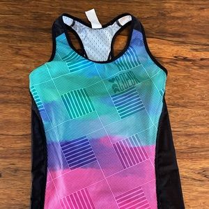Coeur Sports Rainbow Triathlon Tank Top